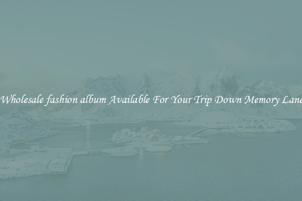 Wholesale fashion album Available For Your Trip Down Memory Lane