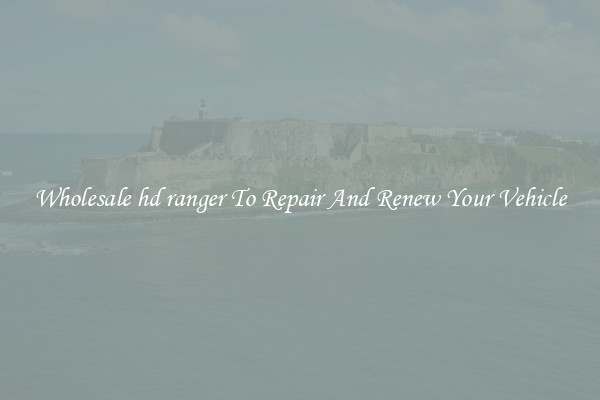 Wholesale hd ranger To Repair And Renew Your Vehicle