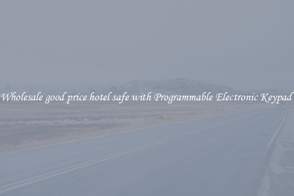 Wholesale good price hotel safe with Programmable Electronic Keypad 