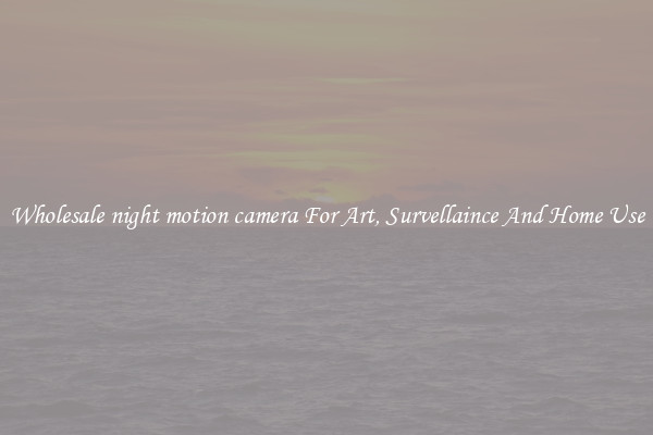 Wholesale night motion camera For Art, Survellaince And Home Use