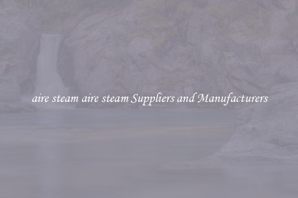 aire steam aire steam Suppliers and Manufacturers