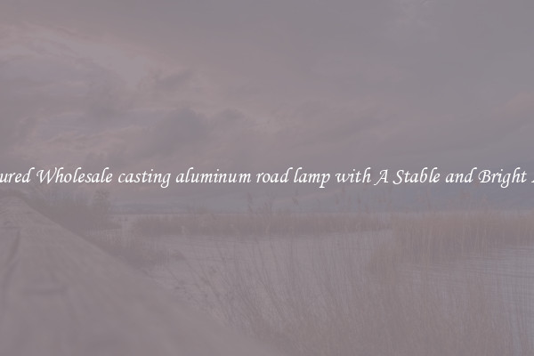 Featured Wholesale casting aluminum road lamp with A Stable and Bright Light