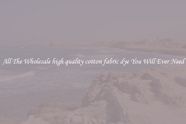 All The Wholesale high quality cotton fabric dye You Will Ever Need